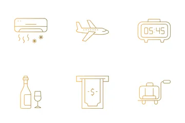 Travel And Accommodation Icon Pack