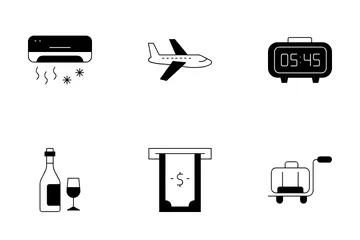 Travel And Accommodation Icon Pack