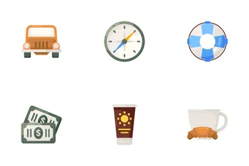 Travel And Holiday Icon Pack