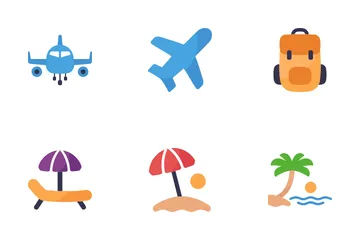 Travel And Holiday Icon Pack