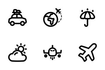 Travel And Holiday Icon Pack