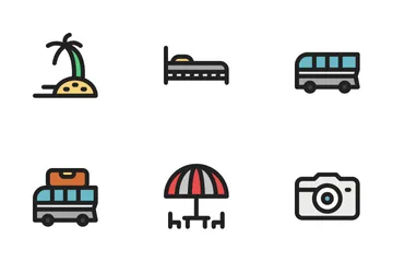 Travel And Holiday Icon Pack