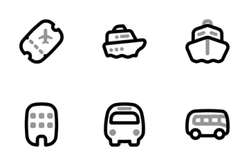 Travel And Holiday Icon Pack