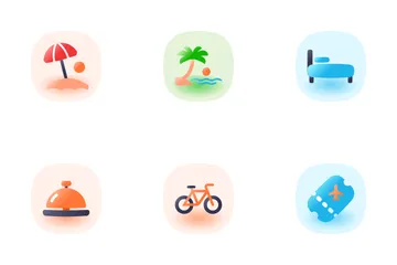 Travel And Holiday Icon Pack