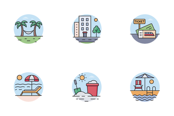 Travel And Holidays Icon Pack