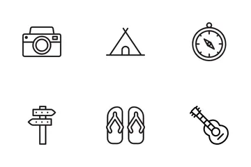 Travel And Holidays Icon Pack