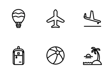 Travel And Holidays Icon Pack