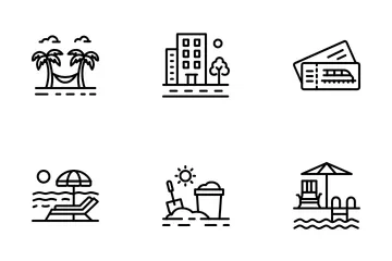 Travel And Holidays Icon Pack