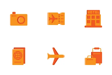 Travel And Hotel Icon Pack