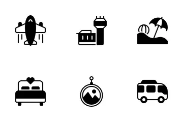 Travel And Hotel Icon Pack