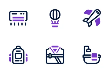 Travel And Hotel Icon Pack