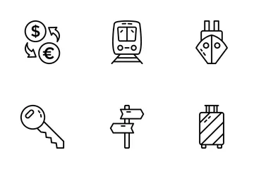 Travel And Hotel Icon Pack