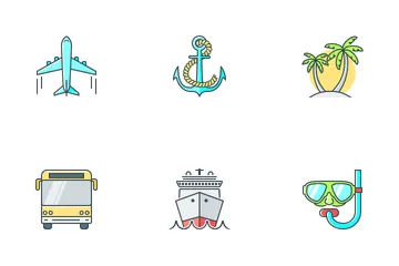 Travel And Hotels Icon Pack