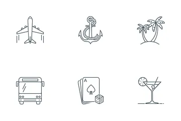 Travel And Hotels Icon Pack