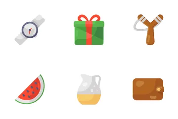 Travel And Summer Holidays Icon Pack