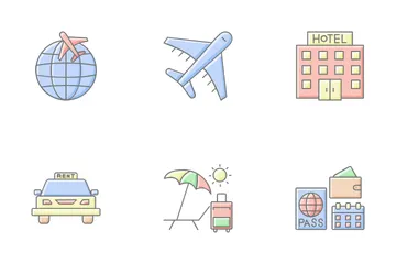 Travel And Tour Icon Pack
