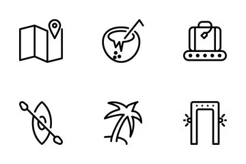 Travel And Tourism  Icon Pack