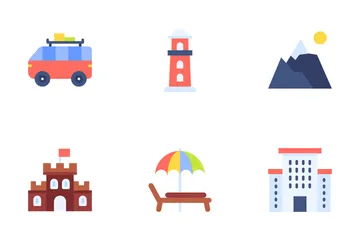 Travel And Tourism Icon Pack