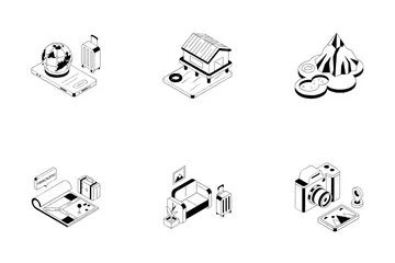 Travel And Tours Icon Pack