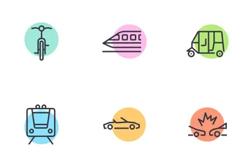 Travel And Transportation Icon Pack