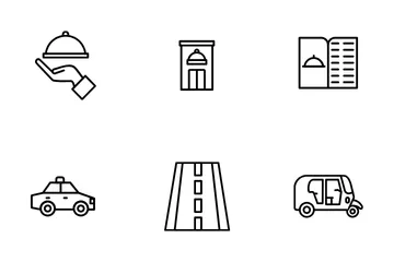 Travel And Transportation Icon Pack