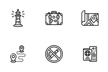 Travel And Vacation Icon Pack