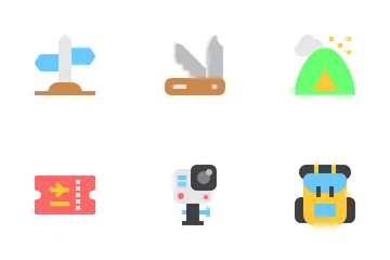 Travel And Vacation Icon Pack