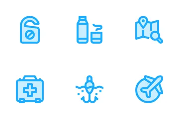 Travel And Vacation Icon Pack