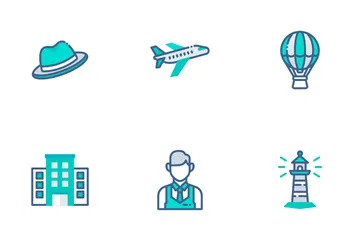 Travel And Vacation Icon Pack