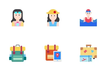 Travel And Vacation Icon Pack