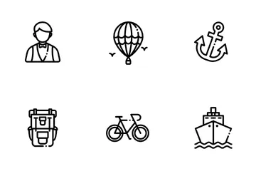 Travel And Vacation Icon Pack