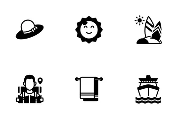 Travel And Vacation Icon Pack