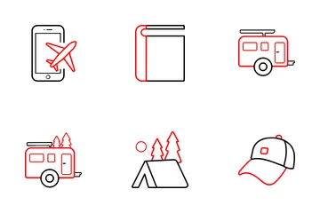 Travel And Vacation Icon Pack