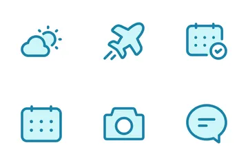 Travel App Icon Pack