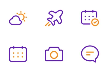 Travel App Icon Pack