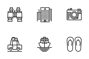 Travel Collection Icon Pack