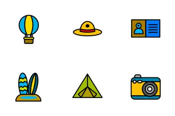 Travel Flights Icon Pack