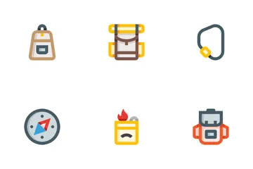 Travel Gear Icon Pack