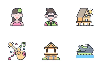 Travel Holiday Icon Pack