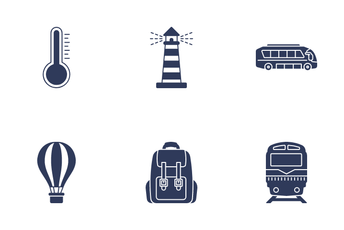 Travel & Holidays Icon Pack