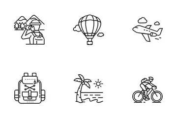 Travel & Holidays Icon Pack