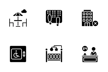 Travel & Hotel Icon Pack