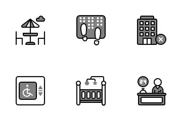 Travel & Hotel Icon Pack