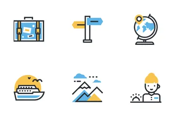 Travel & Hotel Icon Pack