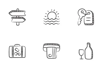 Travel & Hotels Icon Pack