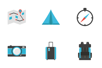 Travel Icon Set Icon Pack