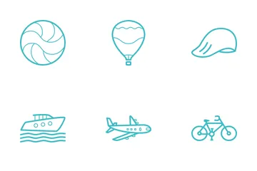 Travel Line Icon Icon Pack