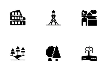 Travel Locations Icon Pack