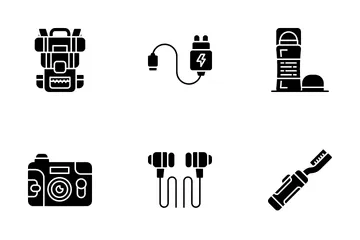 Travel Packaging Icon Pack