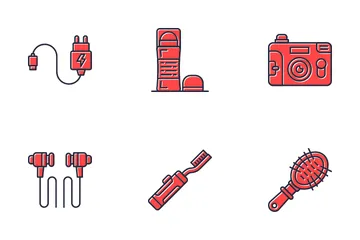 Travel Packaging Icon Pack